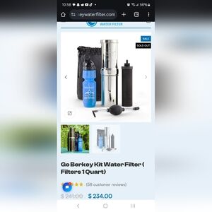 Go Berkey Water Filter